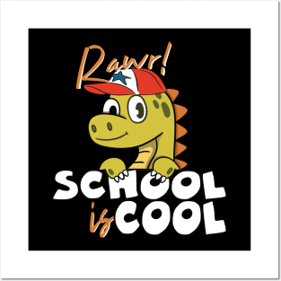 Rawr School is Cool School beginner Posters and Art